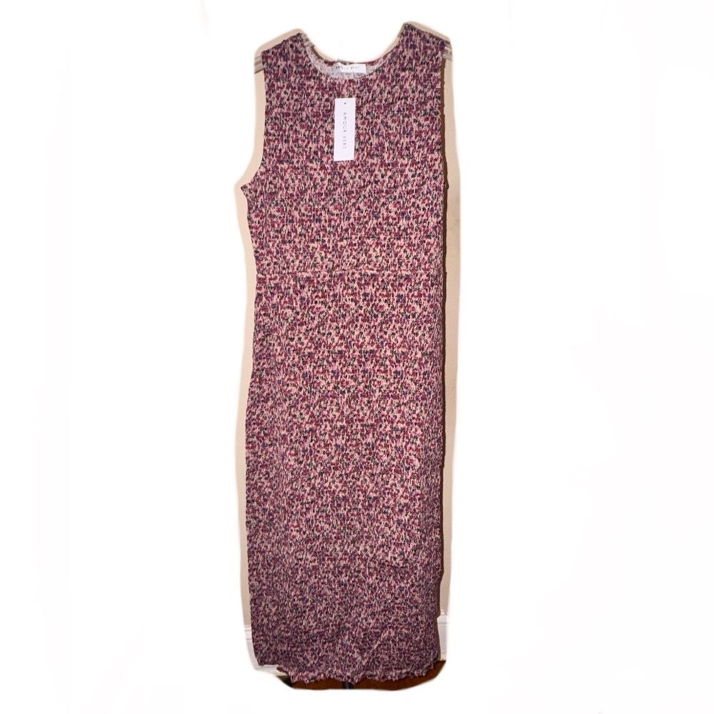 Amour Vert Floral Pink Dress